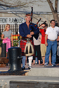 bagpiper in key west