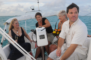 sailing key west wedding