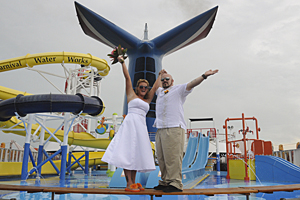 carnival cruise wedding