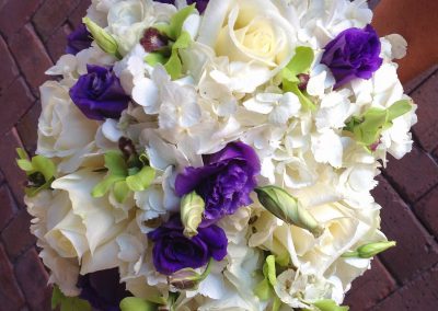 "Angelina Green & Purple" bouquet