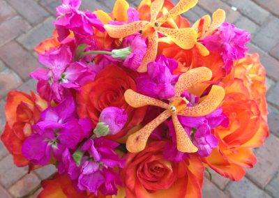 "Anna - Orange & Pink" bouquet