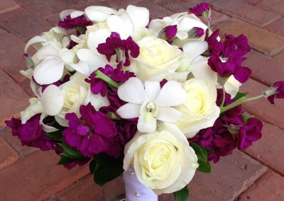 "Anna - Purple and White" bouquet