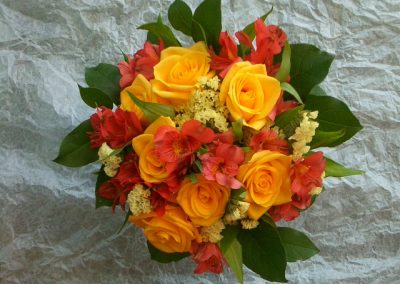 "Orange Blossom" bouquet